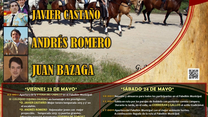 cartel feria del caballo 2014n