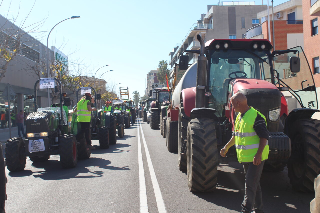Foto recurso protestas tractores
